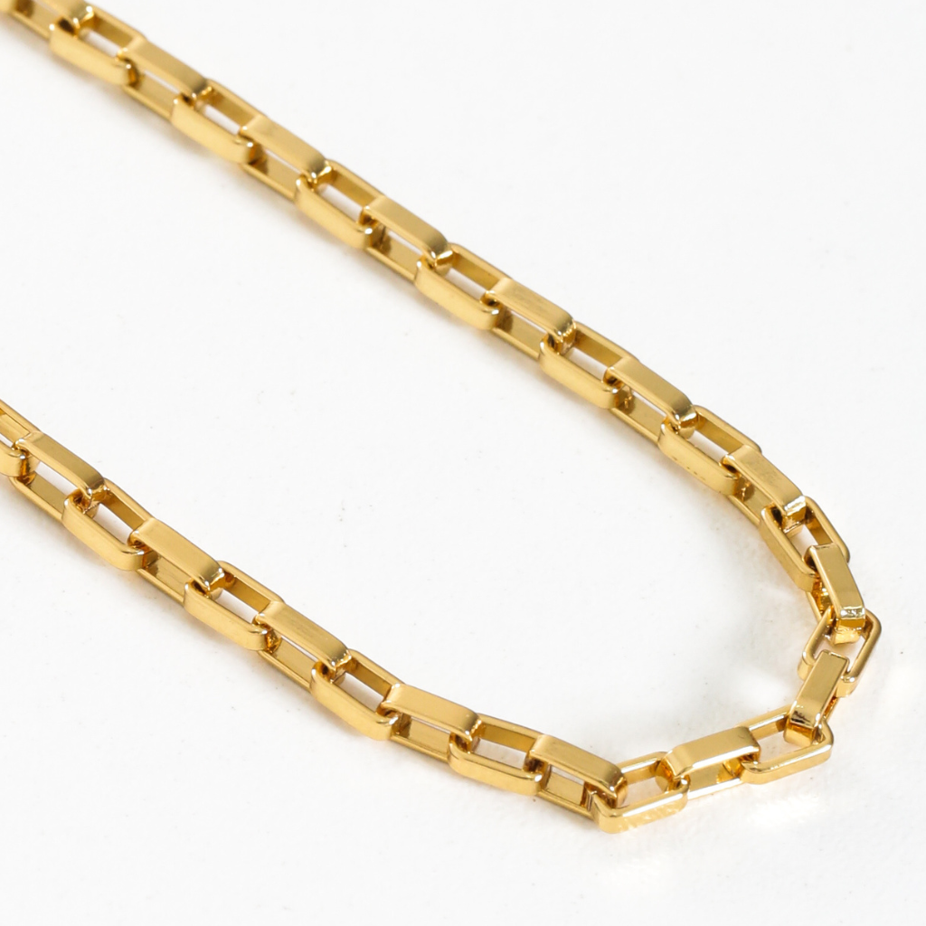Colar Corrente Aura Banhado a Ouro 18K