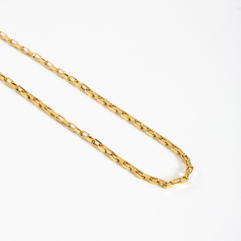 Colar Corrente Aura Banhado a Ouro 18K