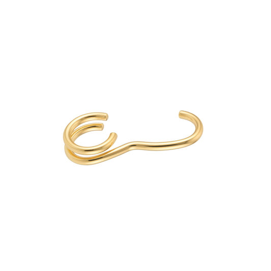 Piercing Fake Personalité Aura com Banho em Ouro 18k